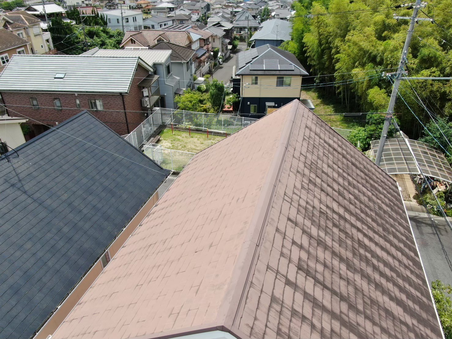 屋根カバー　切妻　急勾配 (4)